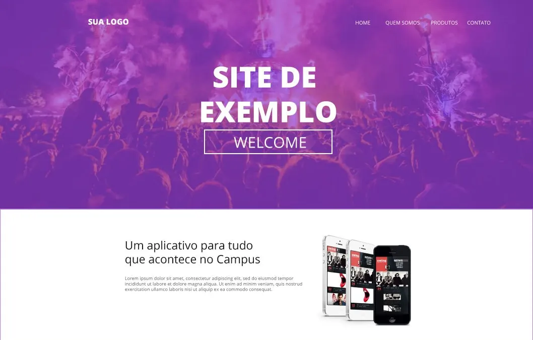 UM SITE COM DESIGN PERSONALIZADO PARA SUA EMPRESA